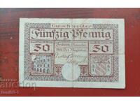 Germany, Notgeld from the city of Beckum, 50 Pfennig 1918