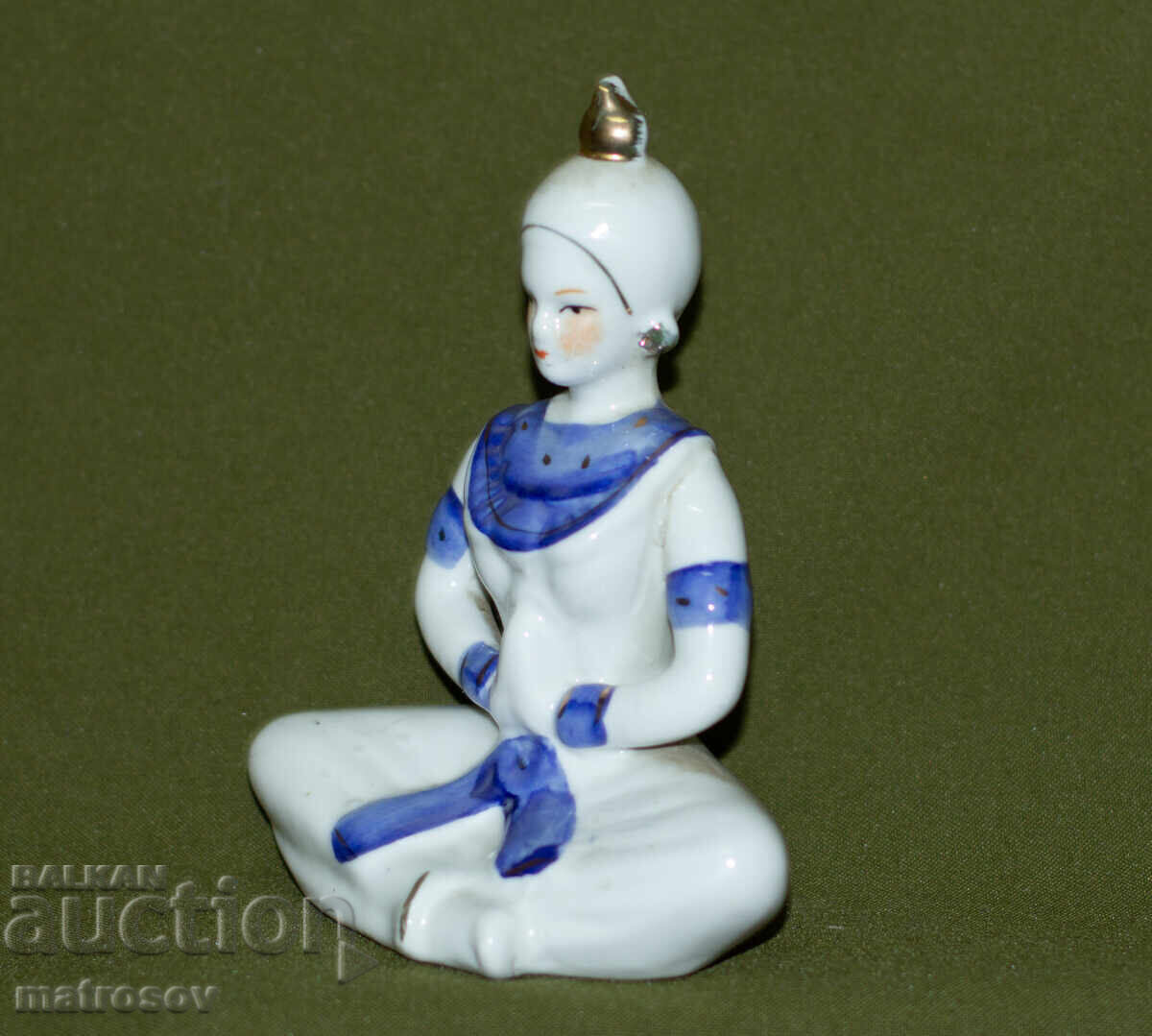 Παλιά πορσελάνινη φιγούρα μοναχού - 5