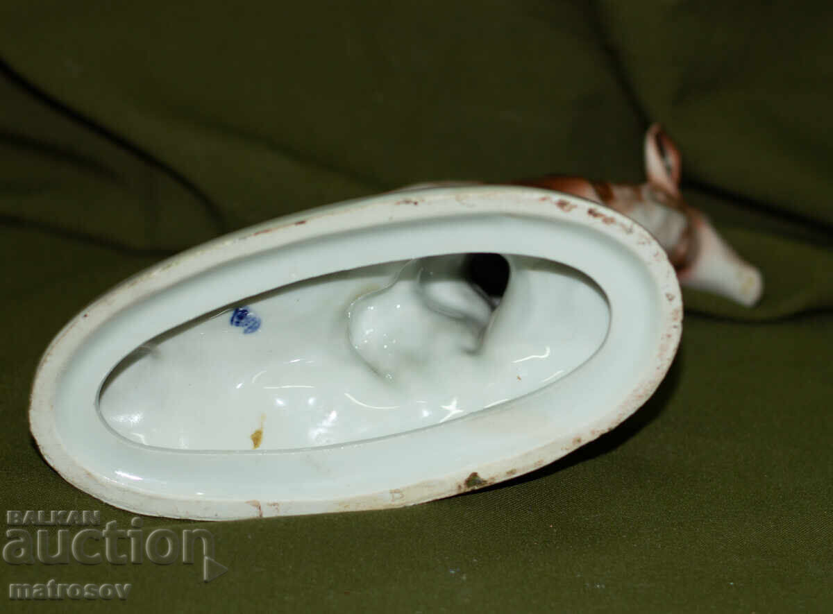 Old porcelain deer figurine - 7 Old porcelain deer figurine - 7