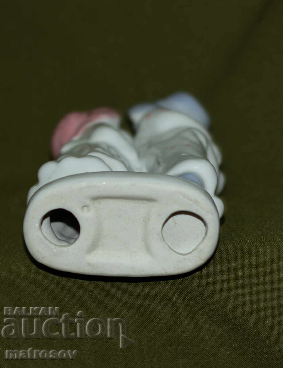 Παλαιό πορσελάνινο ειδώλιο αγοριού και κοριτσιού - 7