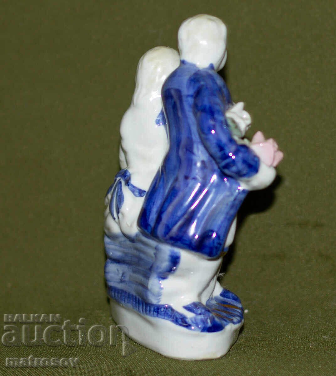 Стара порцеланова статуетка двойка - 5 Стара порцеланова статуетка двойка - 5