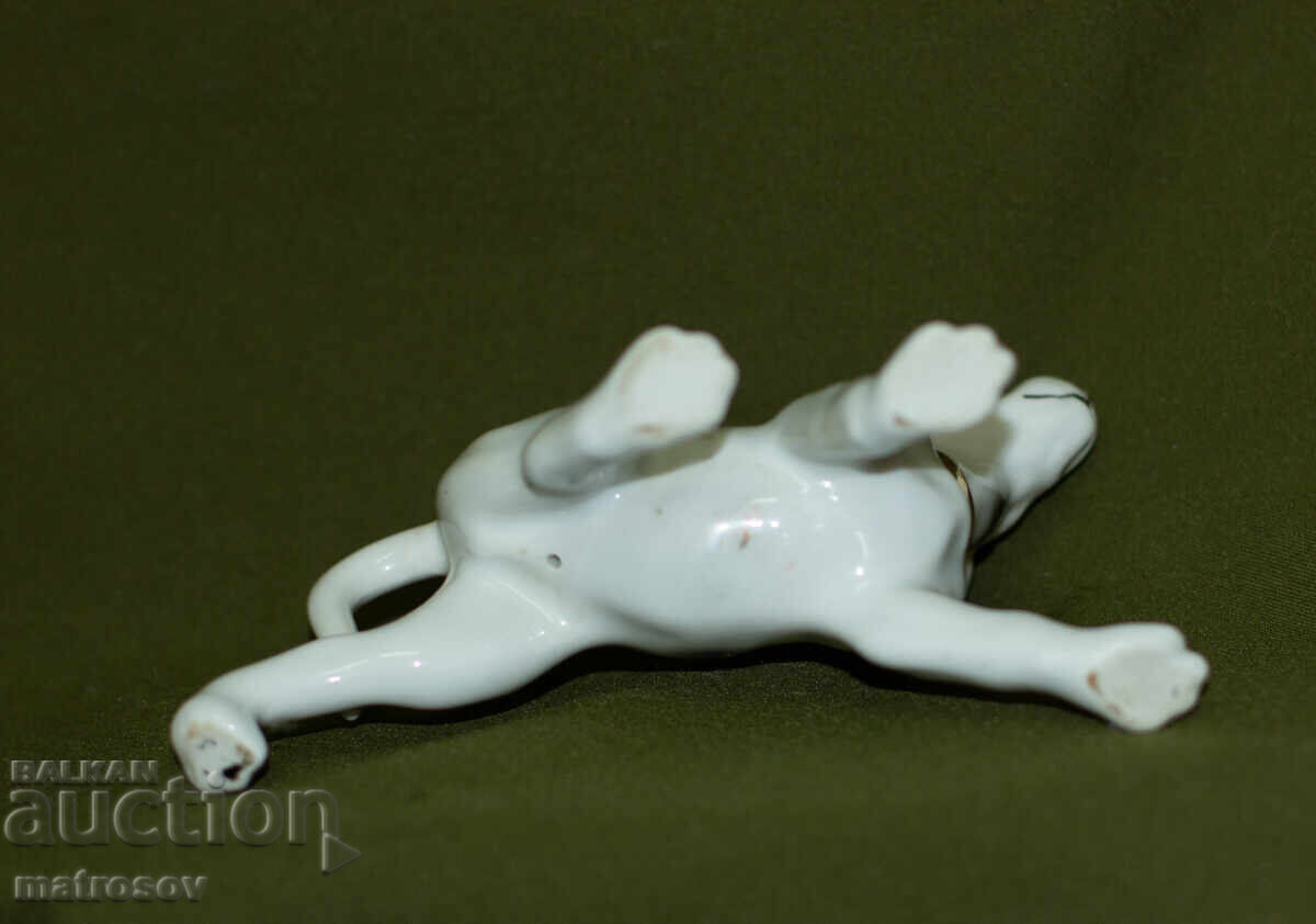 Old porcelain Dalmatian figurine - 5