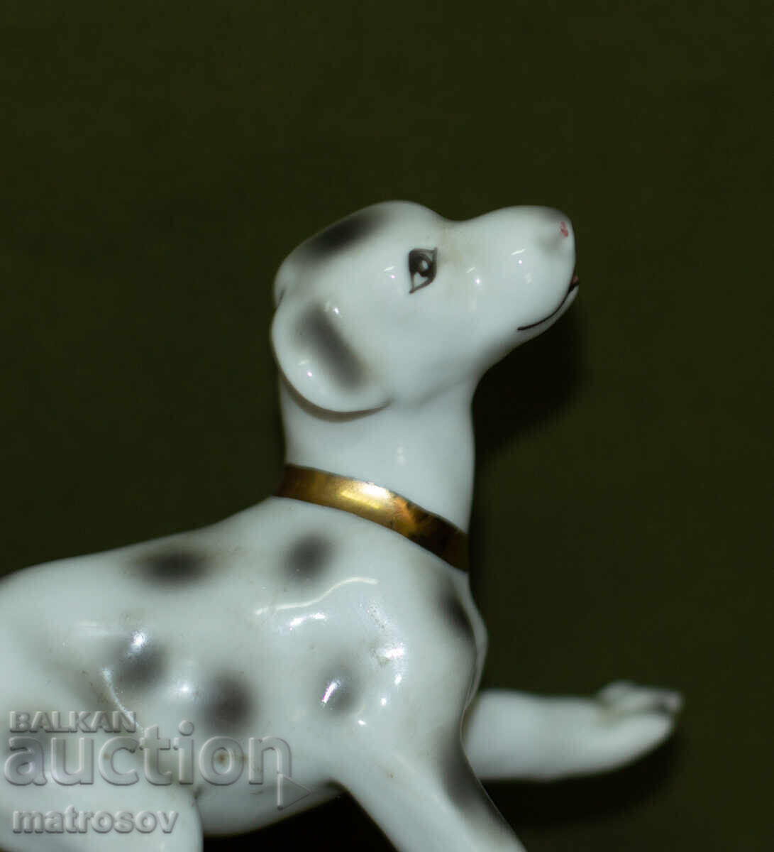 Old porcelain Dalmatian figurine - 6