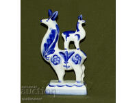 Παλαιό ρωσικό πορσελάνινο ειδώλιο Κόνακοβο