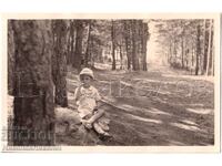 1939 OLD PHOTO CHEPINO BOY ON A TRIP PRIVATE COLLECTION E310