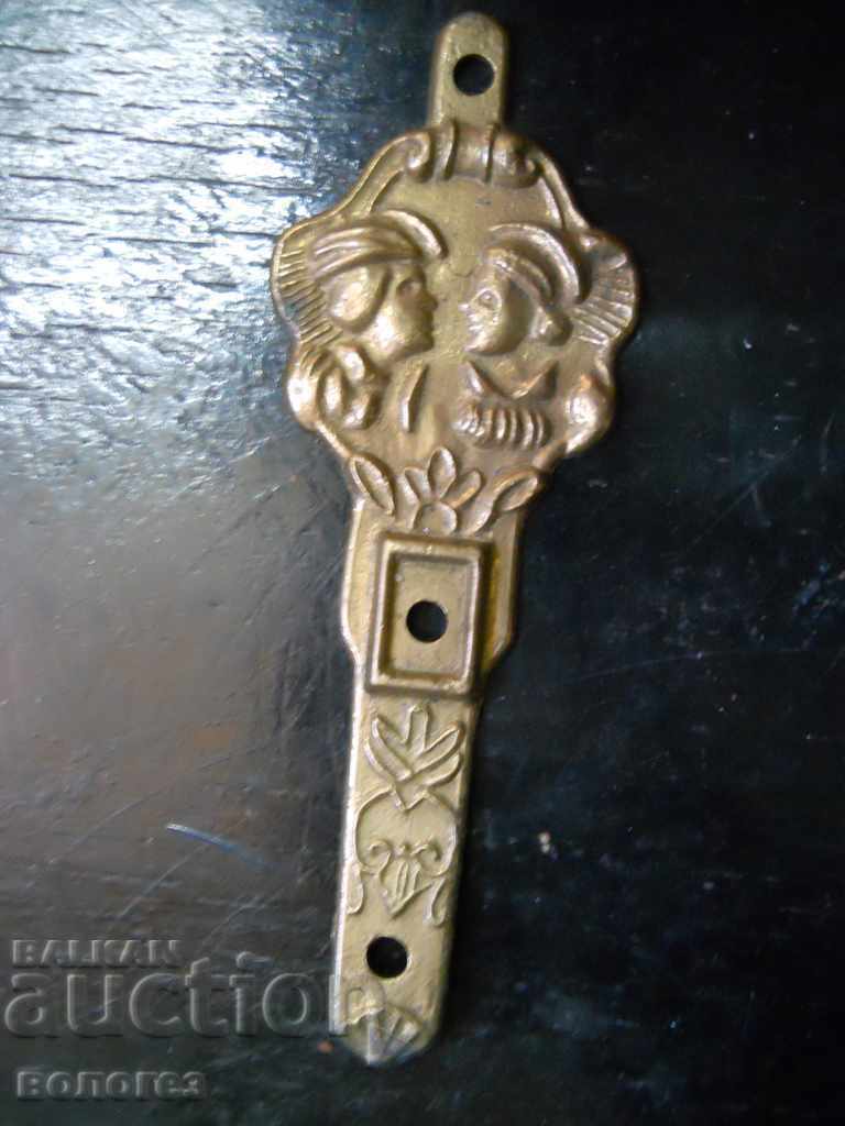 Μπαρόκ μπρούτζινη απλίκα (διακόσμηση) για έπιπλα - Αγγλία