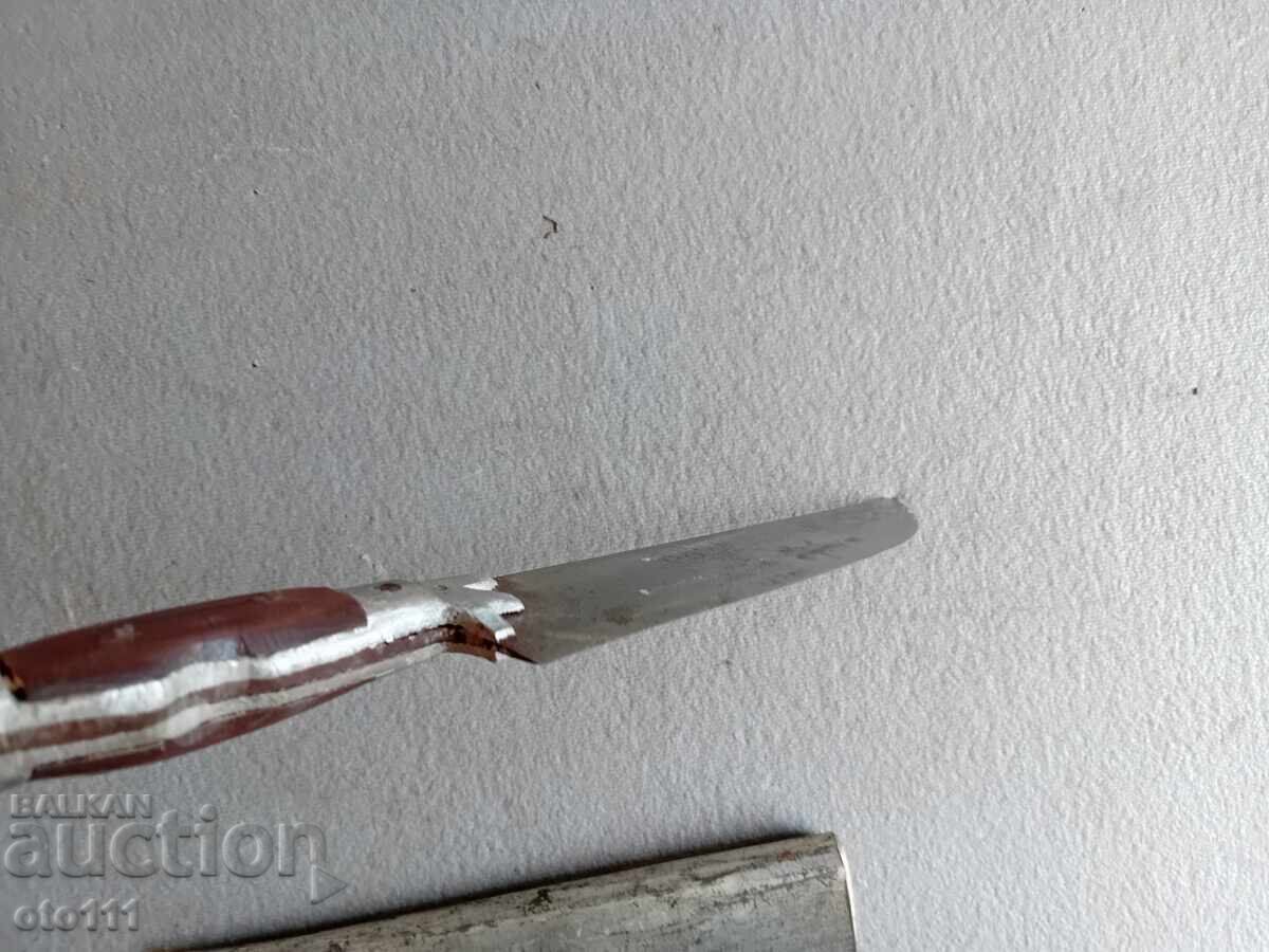 CUȚIT VECHI DE PĂSTOR BULGAR - 5 CUȚIT VECHI DE PĂSTOR BULGAR - 5