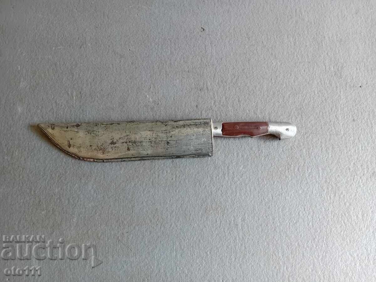 CUȚIT VECHI DE PĂSTOR BULGAR - 7 CUȚIT VECHI DE PĂSTOR BULGAR - 7