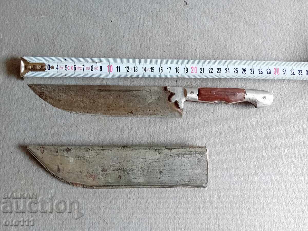 CUȚIT VECHI DE PĂSTOR BULGAR