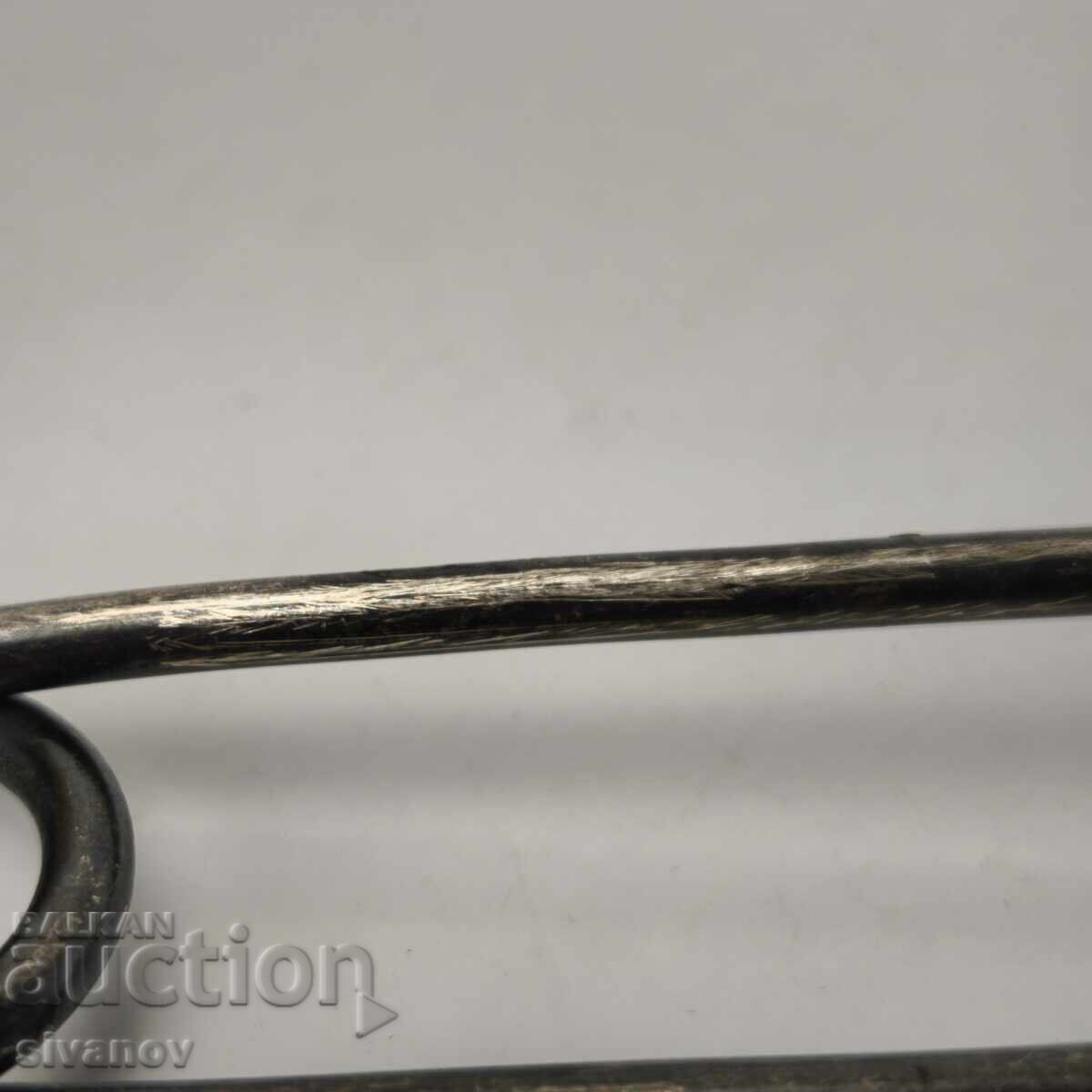 Old metal teaspoon for tea infusion USSR #6152 - 7 Old metal teaspoon for tea infusion USSR #6152 - 7