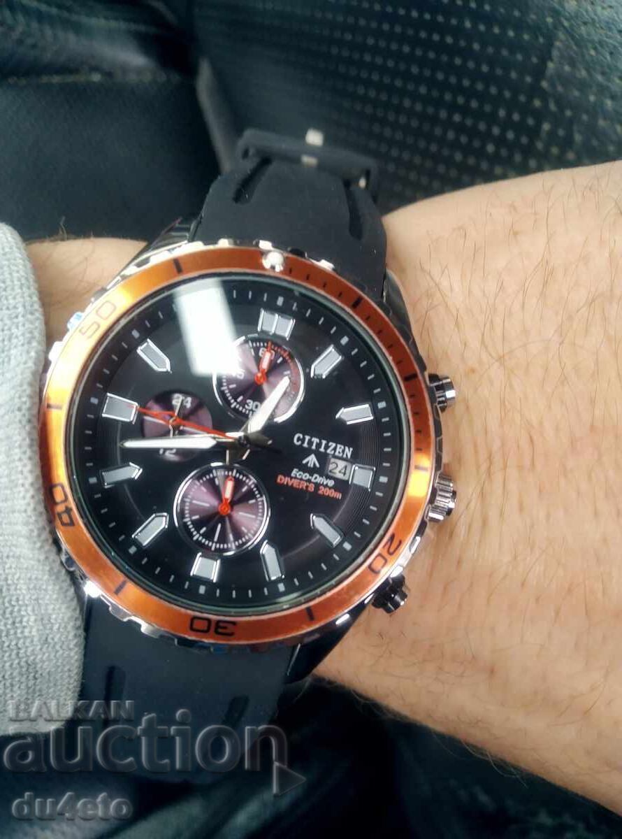 Ανδρικό ρολόι χειρός Citizen CA0718, αδιάβροχο, ημερομηνία, χρονογράφος - 6 Ανδρικό ρολόι χειρός Citizen CA0718, αδιάβροχο, ημερομηνία, χρονογράφος - 6