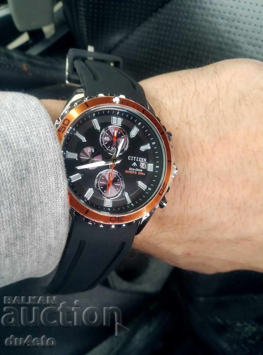 Ανδρικό ρολόι χειρός Citizen CA0718, αδιάβροχο, ημερομηνία, χρονογράφος - 7 Ανδρικό ρολόι χειρός Citizen CA0718, αδιάβροχο, ημερομηνία, χρονογράφος - 7