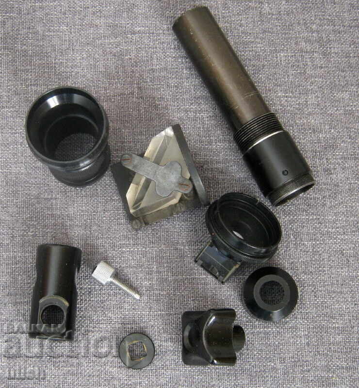 9 pcs. Microscope Optics Accessories Prism