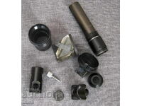 9 buc. accesorii optică microscop prismă
