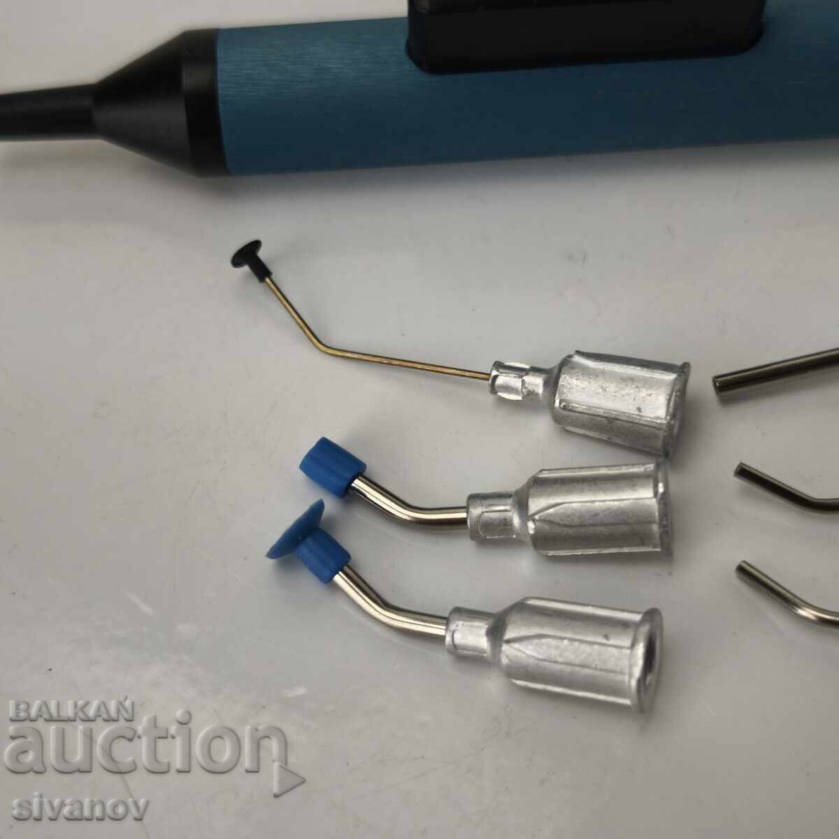 Delivery of Interesting vacuum tweezers PEN-VAC Virtual USA #6155 Delivery of Interesting vacuum tweezers PEN-VAC Virtual USA #6155