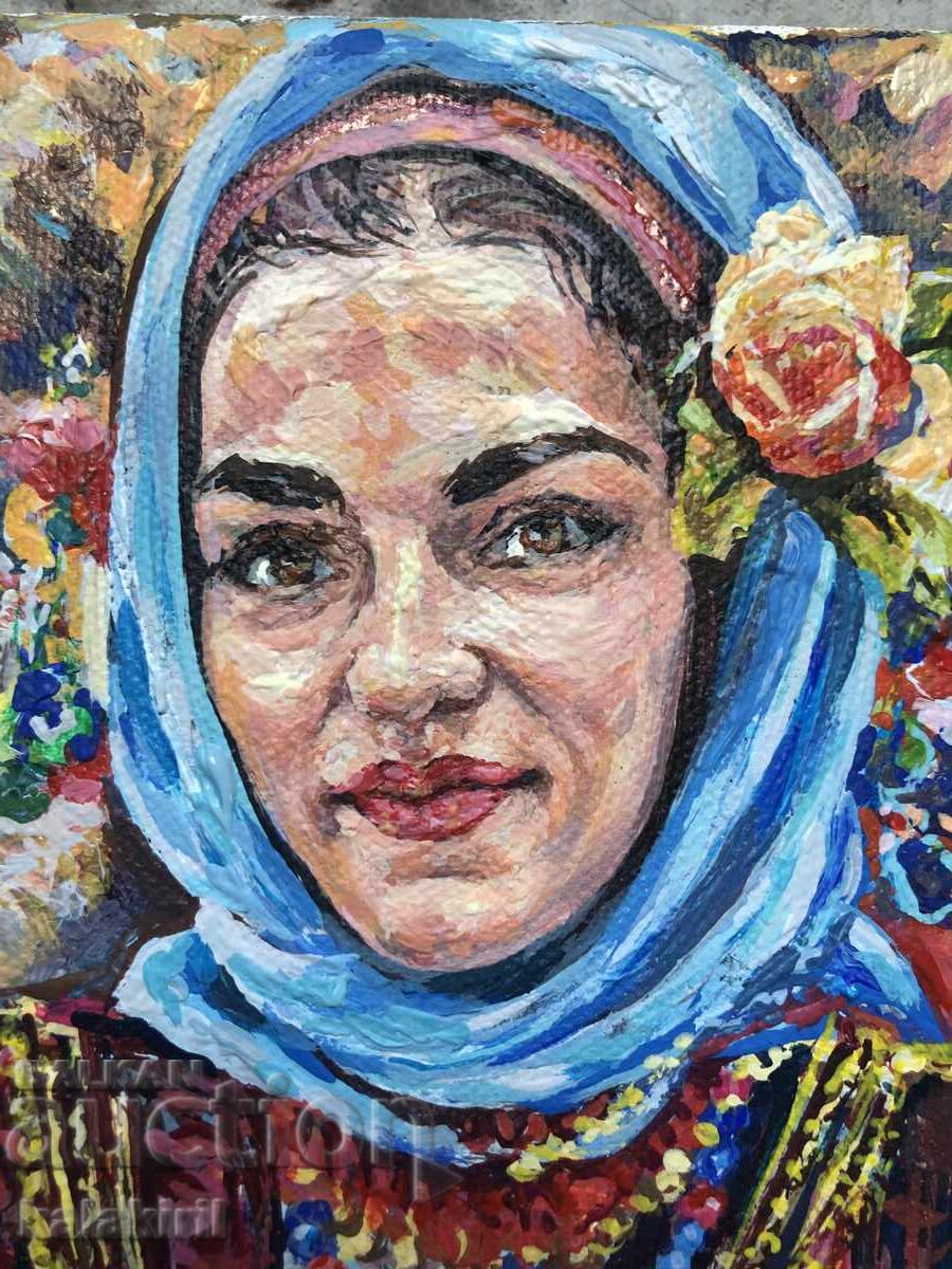 "Βουλγάρα στα μπλε" με τιμή 300.00 BGN | € 153.39