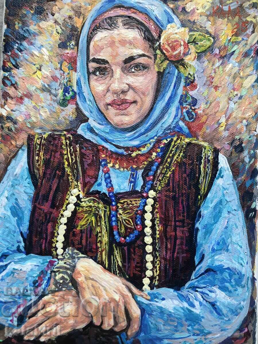 "Βουλγάρα στα μπλε"