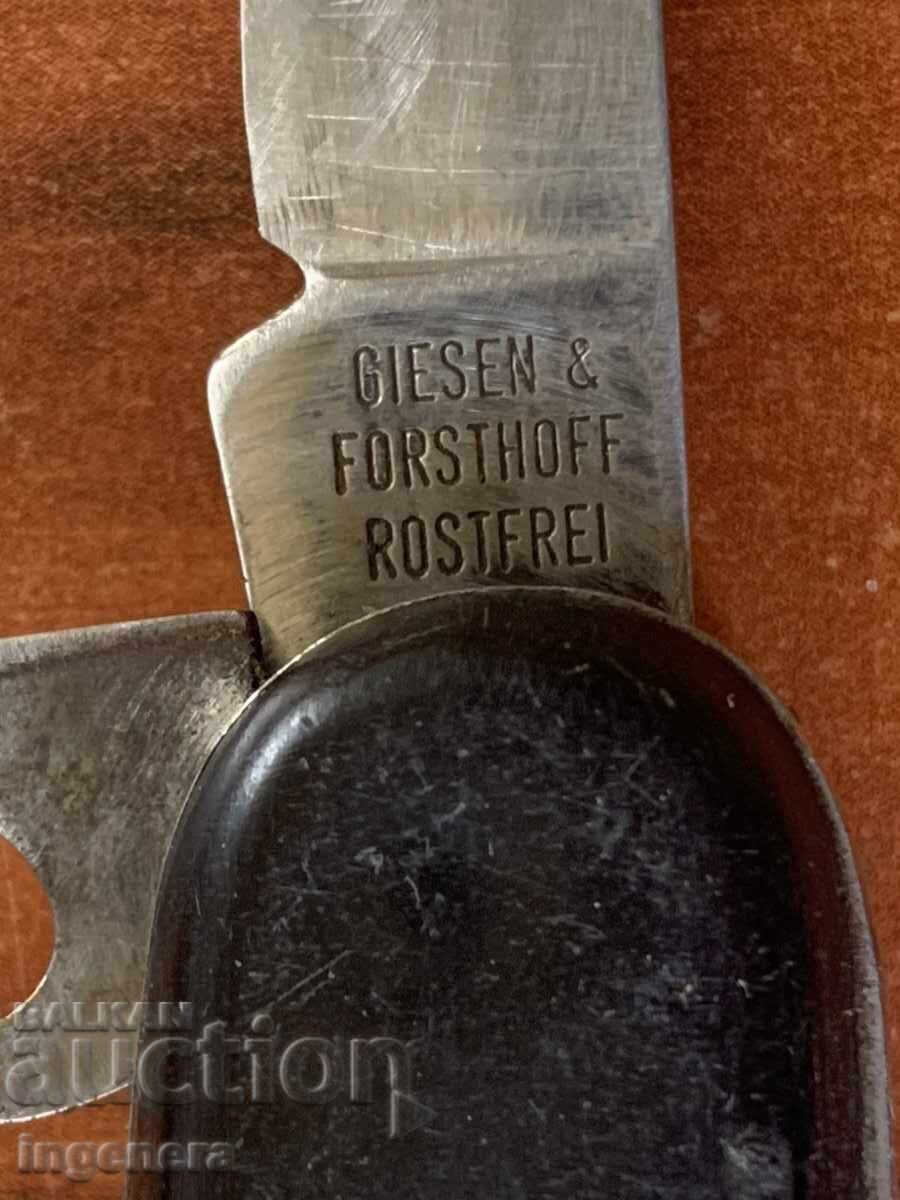 Licitație CUȚIT PLIABIL CUȚIT VECHI LAMĂ-MARCATĂ ROSTFREI