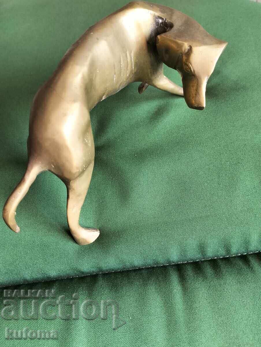 Бронзово куче , бронзова статуетка  на куче с цена 94.99 лв. | € 48.57