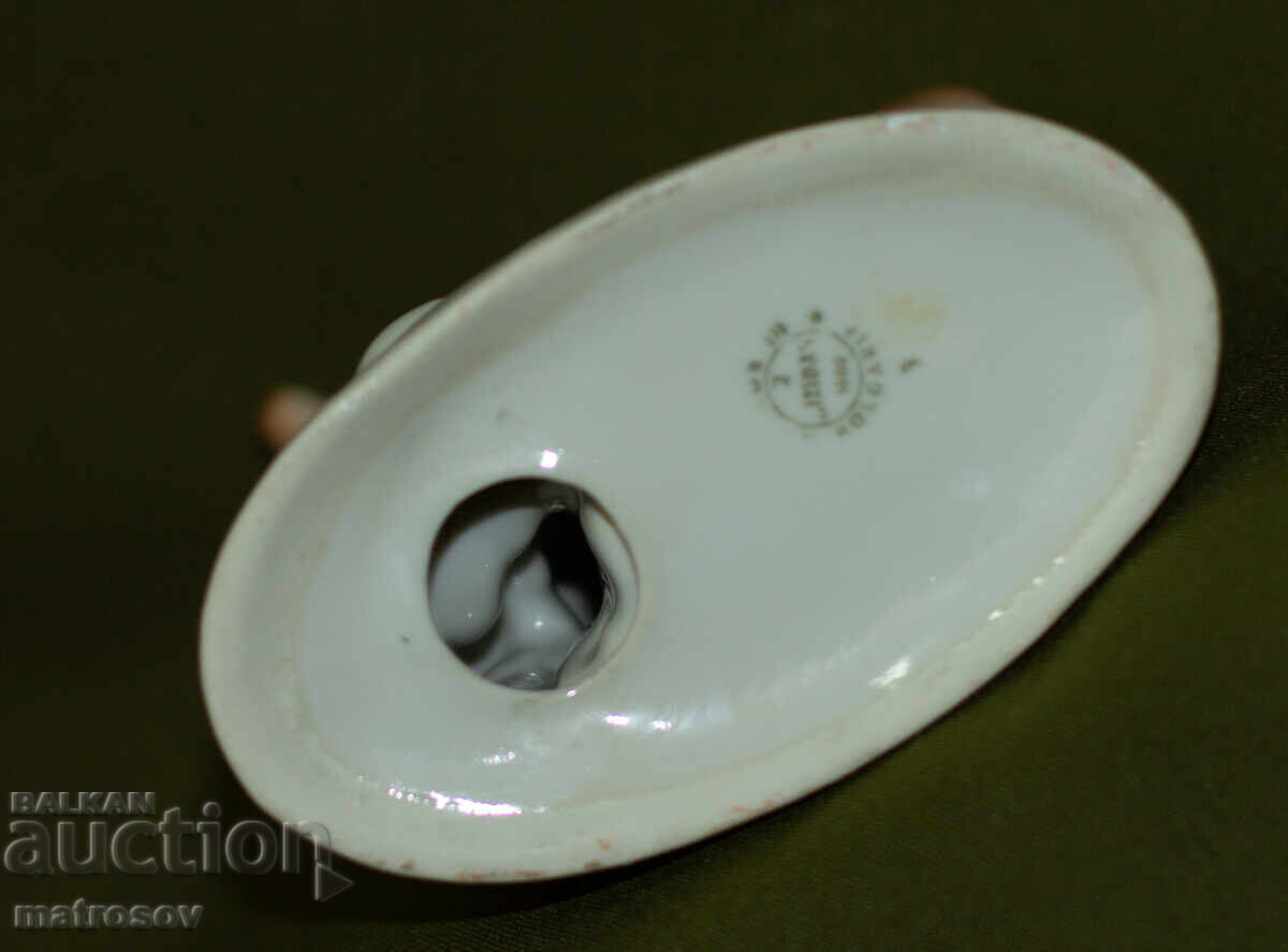 Statuetă veche de porțelan bulgărească, căprioară - 6