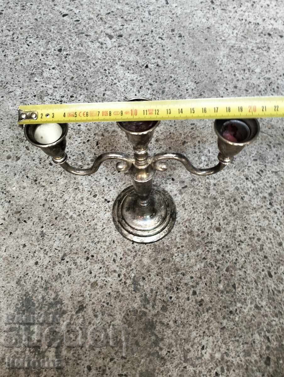 Livrarea Sfeșnic placat cu argint