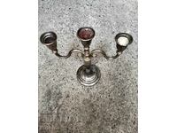 Sfeșnic placat cu argint