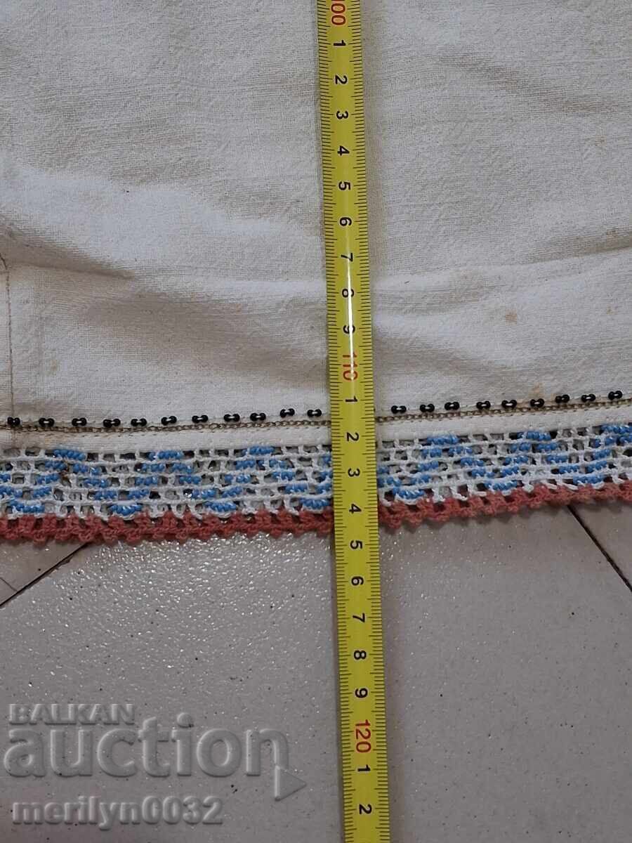 Auction  Women's shirt handmade kenar lace dowry costume sinci