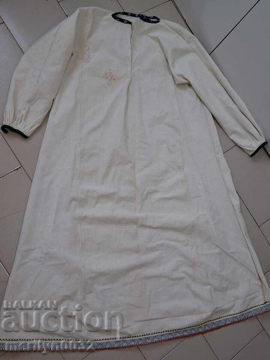 Women's shirt handmade kenar lace dowry costume sinci