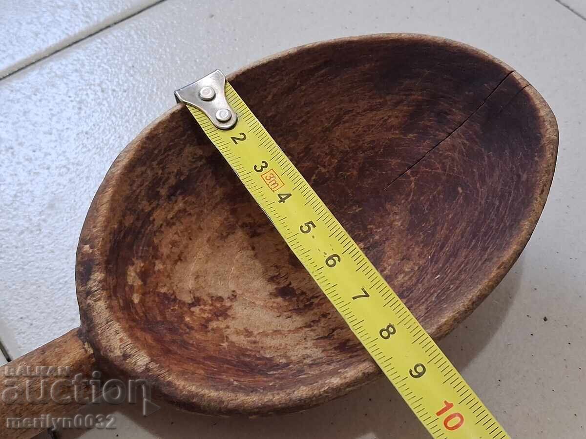 Παλιά ξύλινη κουτάλα, ξύλινη κουτάλα - 7