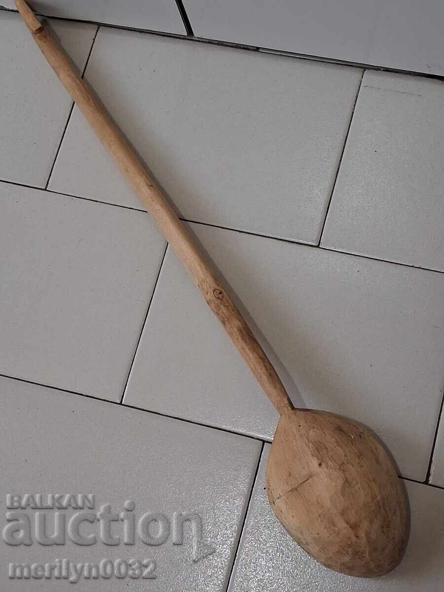 Δημοπρασία Παλιά ξύλινη κουτάλα, ξύλινη κουτάλα