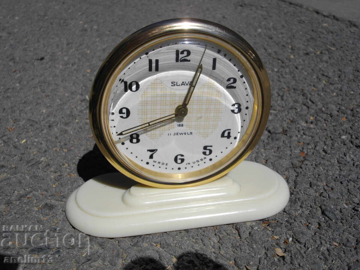 CEAS DESTEPTATOR DE COLECTARE SLAVA CA NOU cu preț 50.00 BGN | € 25.56 CEAS DESTEPTATOR DE COLECTARE SLAVA CA NOU cu preț 50.00 BGN | € 25.56