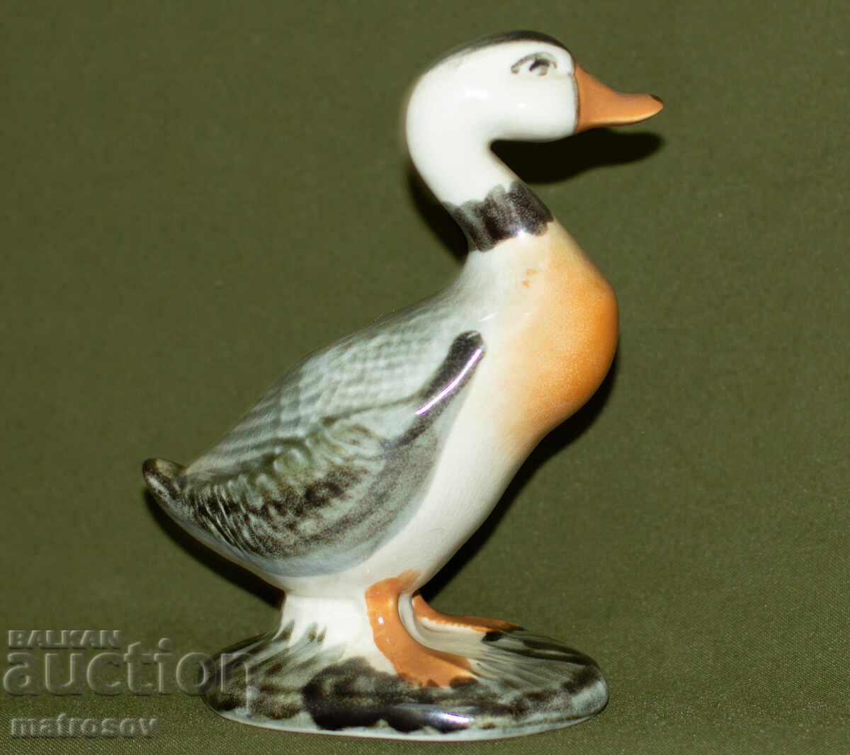 Licitație Statuetă decorativă din porțelan, rață Licitație Statuetă decorativă din porțelan, rață