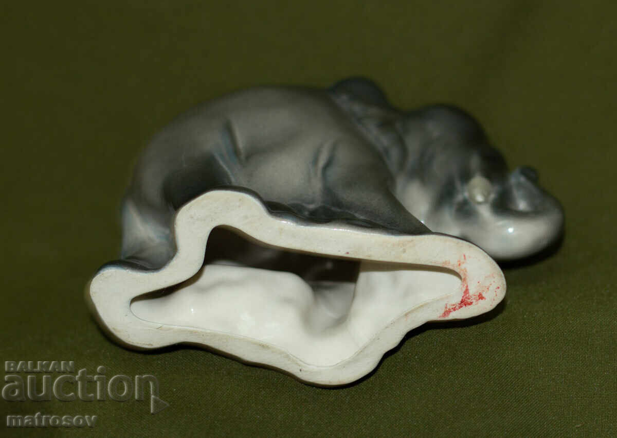 Decorative porcelain figurine, elephant - 7