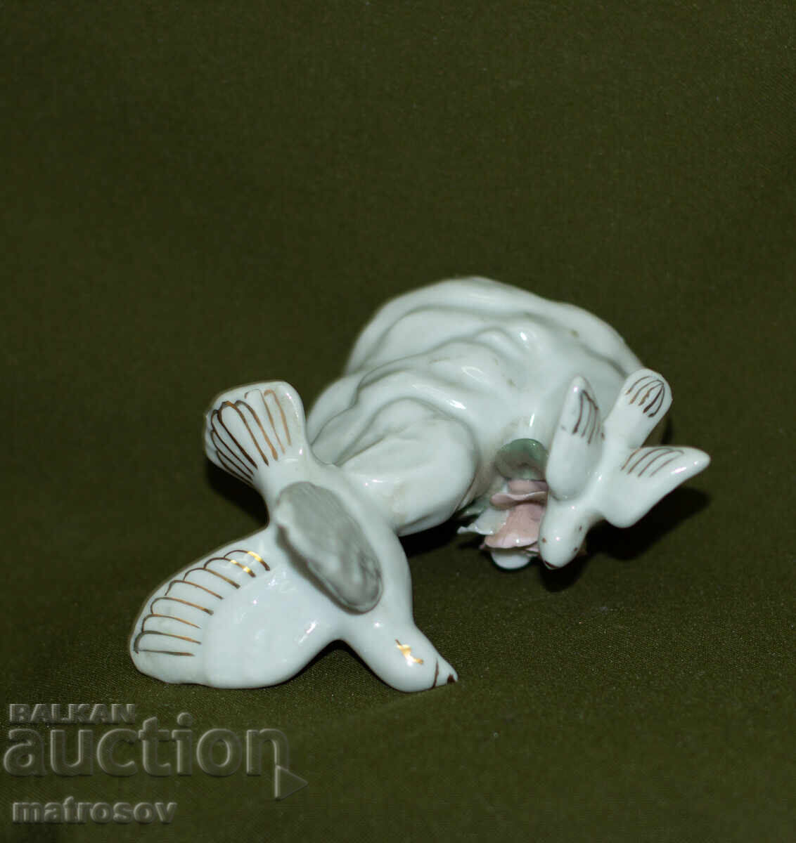 Decorative porcelain bird figurine - 5