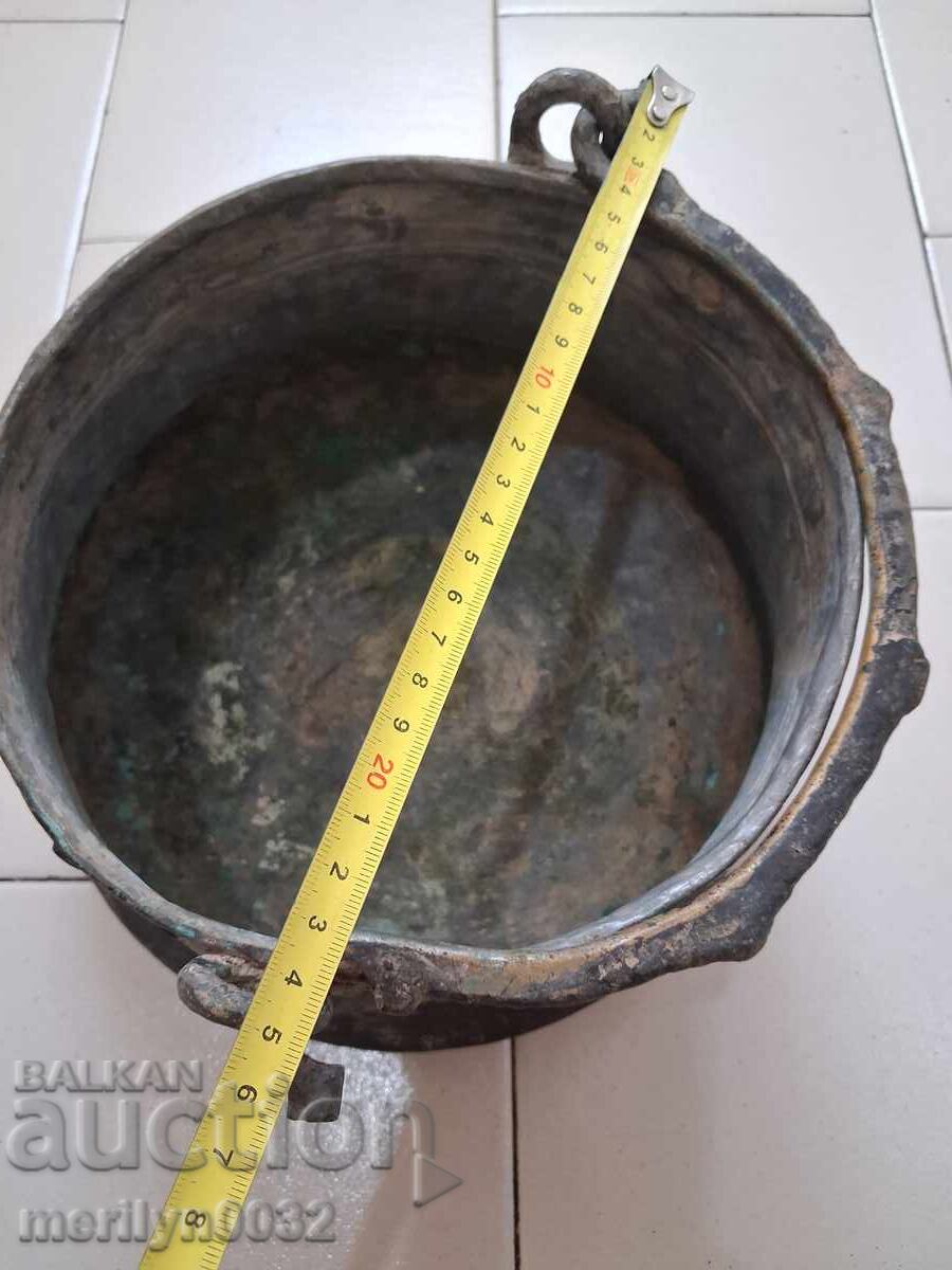 Tinned cauldron copper, copper vessel - 6 Tinned cauldron copper, copper vessel - 6