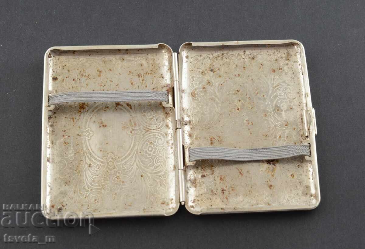 Δημοπρασία Μεταλλική ταμπακέρα με ορνάμεντα - Βασίλειο της Βουλγαρίας