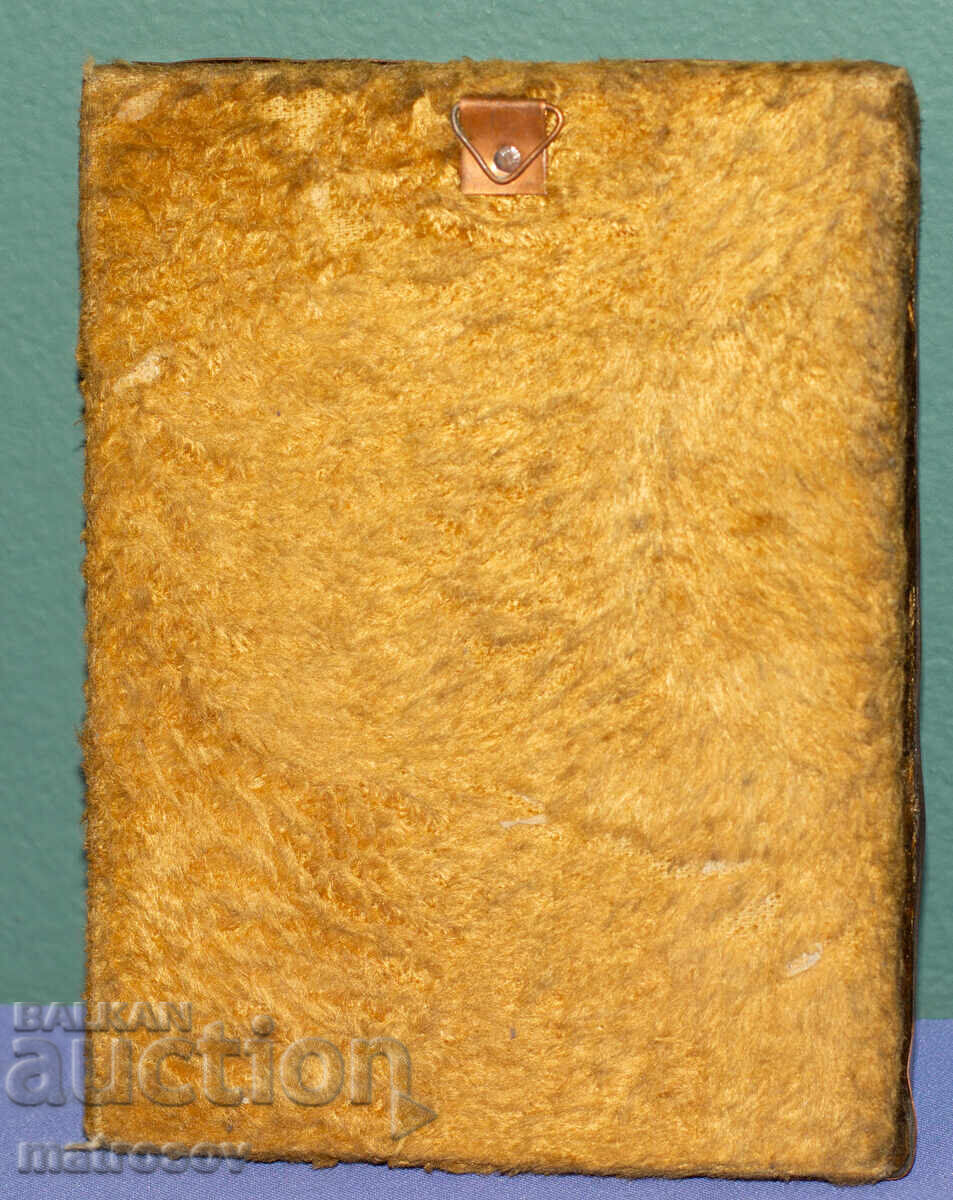 Veche icoană de cupru a Maicii Domnului cu Pruncul - 6