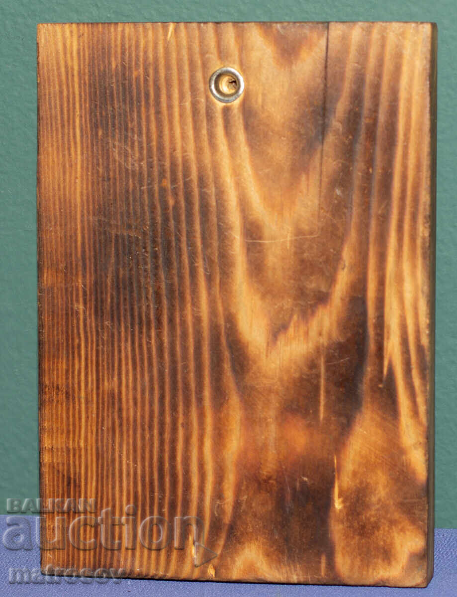 Old copper plaque icon of the Virgin Mary with the Child - 7 Old copper plaque icon of the Virgin Mary with the Child - 7