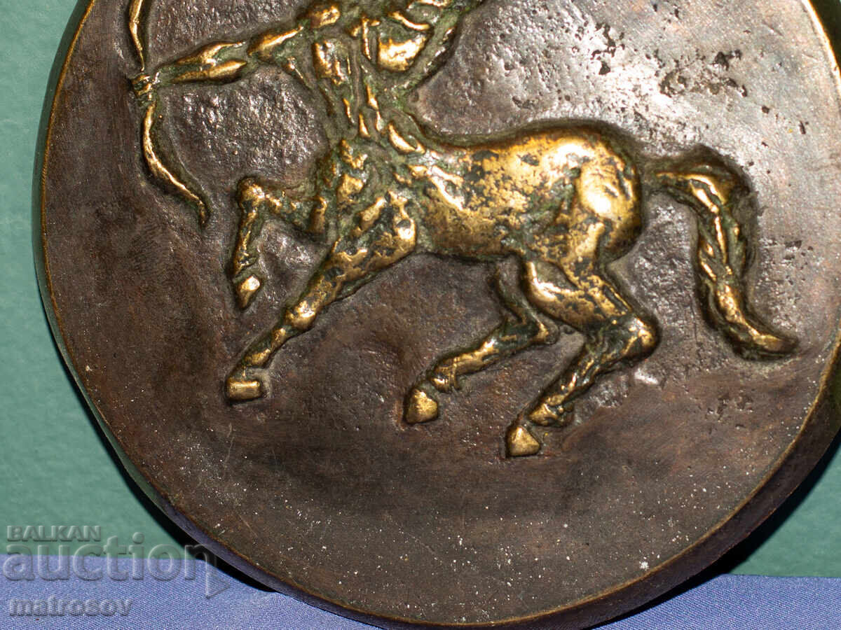 Bronze sculpture bas-relief - 5