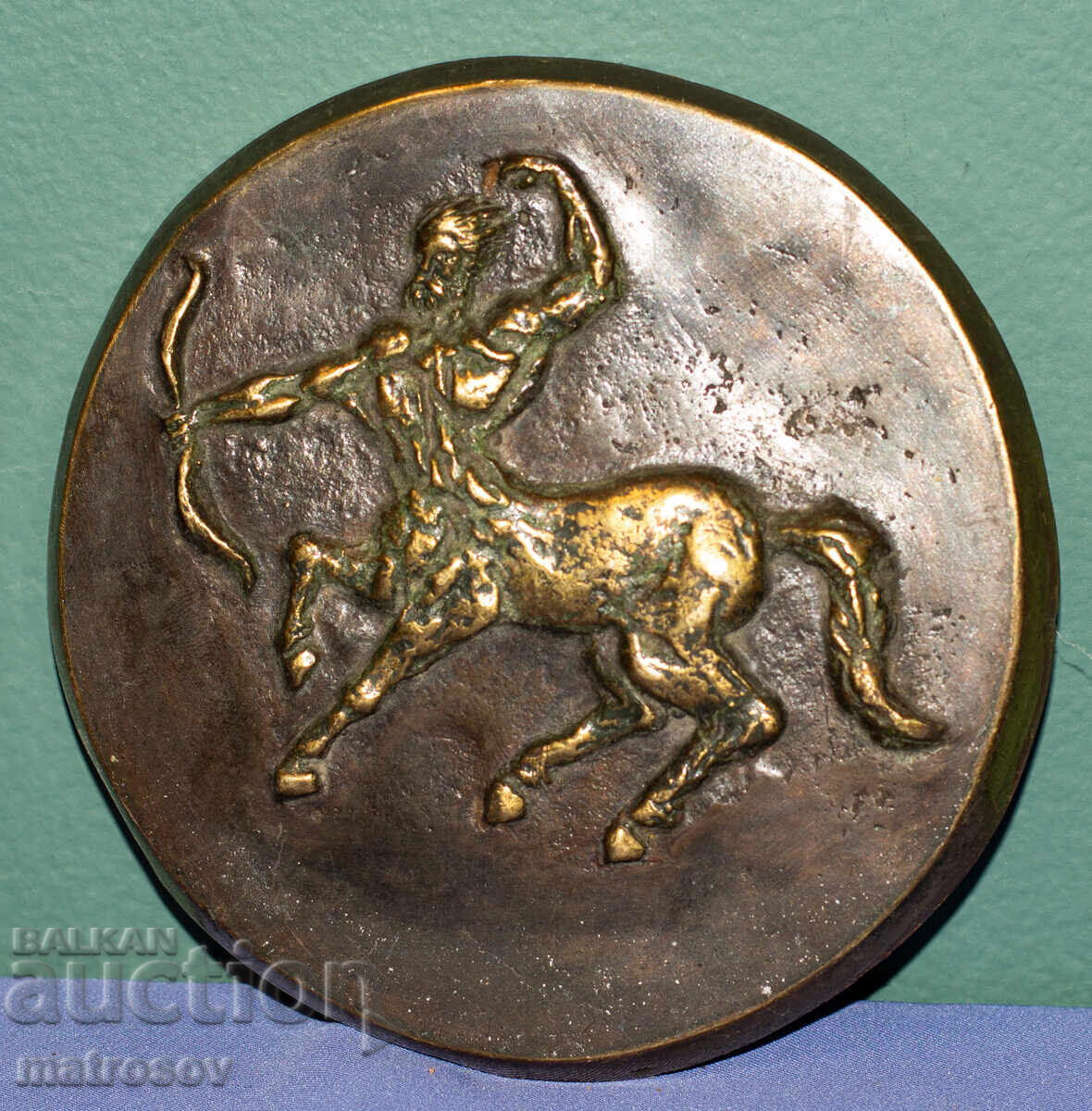 Χάλκινο ανάγλυφο γλυπτό