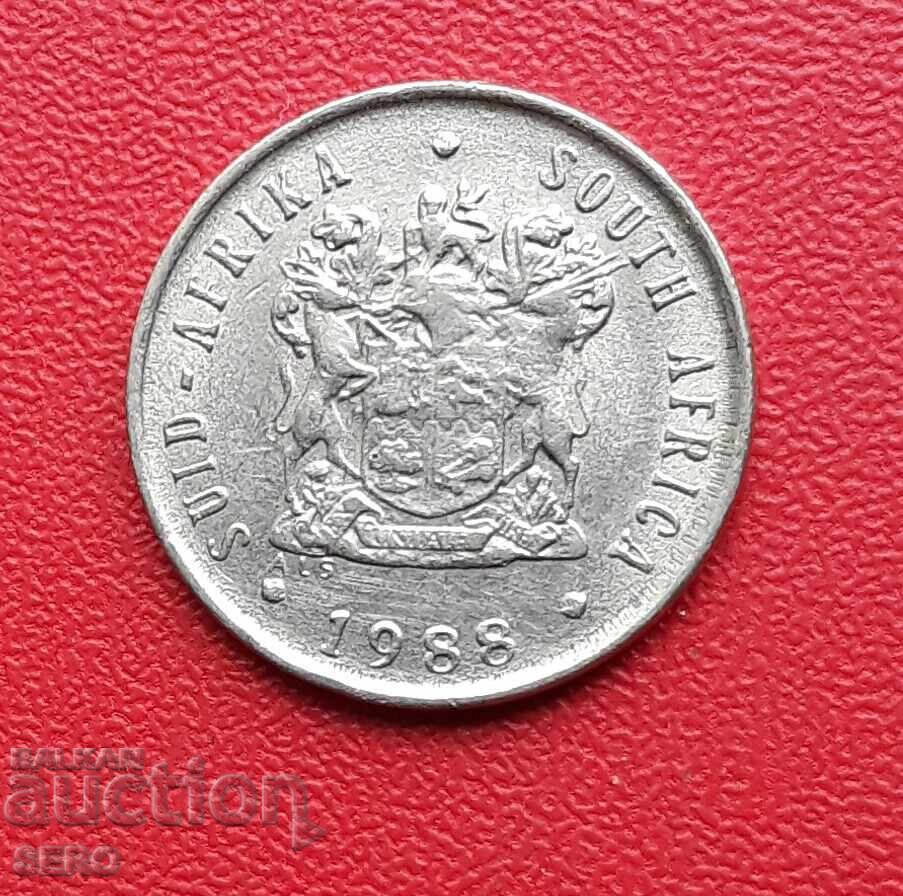 South Africa - 5 Cents 1988 with price 0.51 BGN | € 0.26 South Africa - 5 Cents 1988 with price 0.51 BGN | € 0.26
