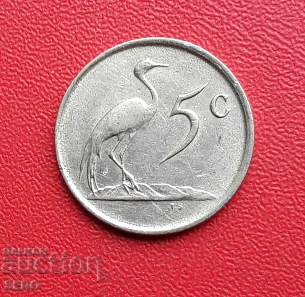 South Africa - 5 Cents 1988 South Africa - 5 Cents 1988