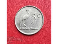 South Africa - 5 Cents 1988