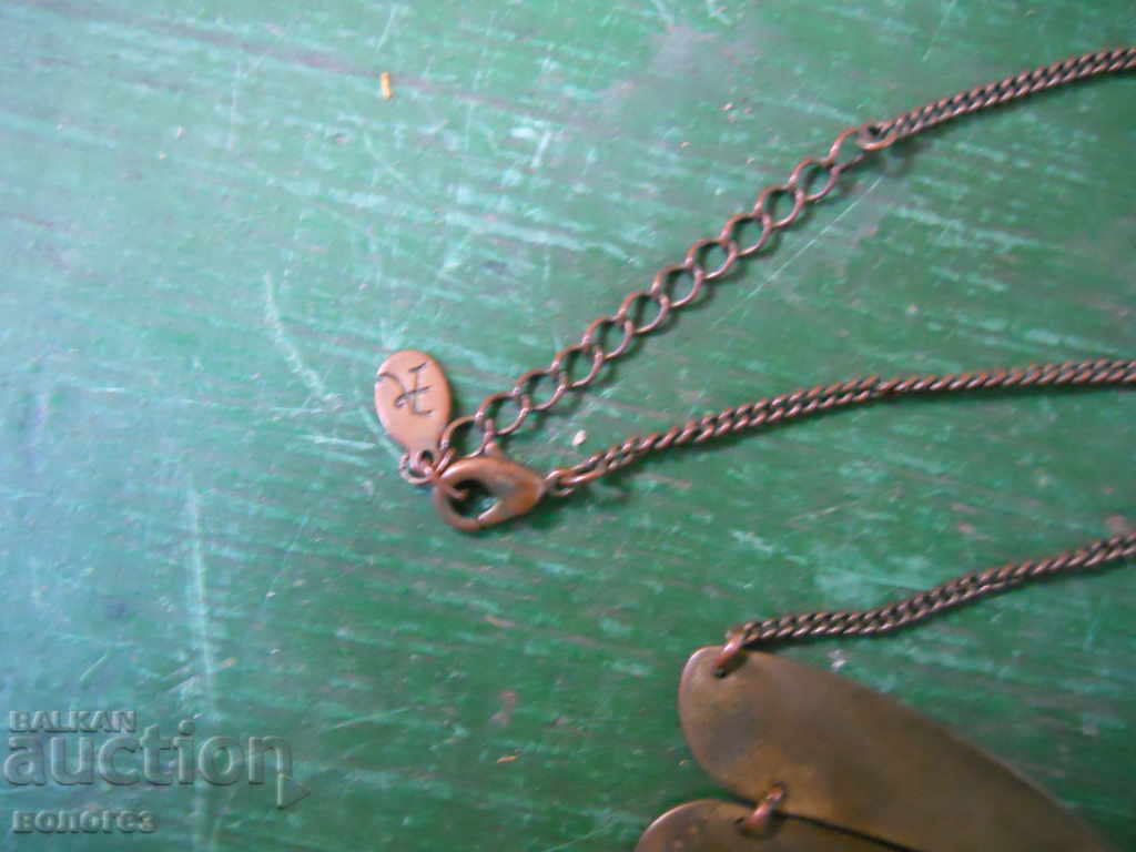 Licitație Colier din bronz antic - fluture - Danemarca