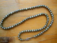 Colier din perle negre naturale