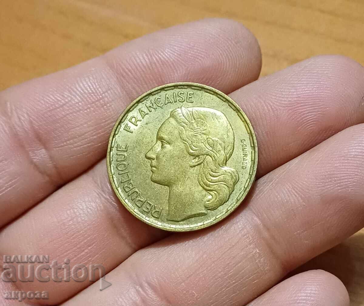 50 φράγκα Γαλλία 1953 με γυαλάδα 50 φράγκα Γαλλία 1953 με γυαλάδα