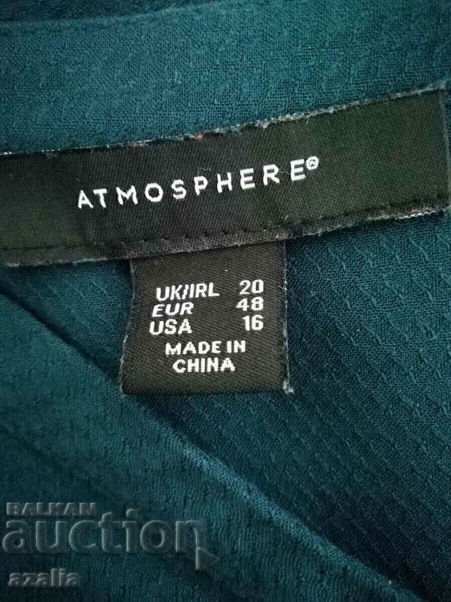 Auction Olive green women's tunic/blouse, size 46 Auction Olive green women's tunic/blouse, size 46