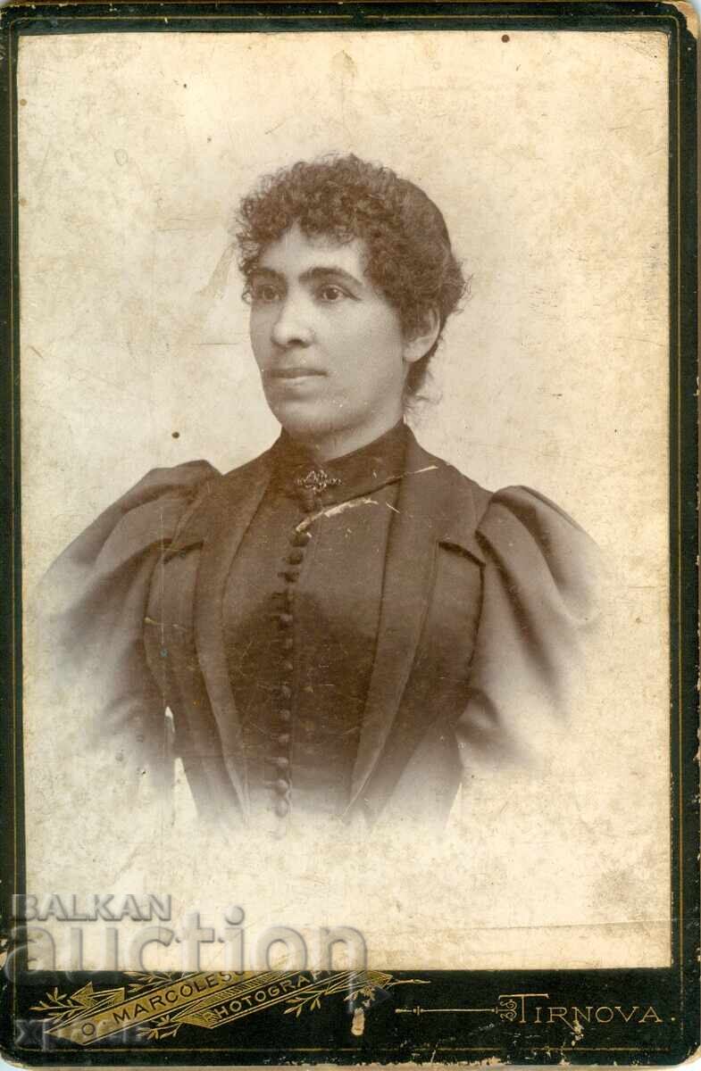 OLD PHOTOGRAPH - CARDBOARD - O.MARKOLESKO - TURNOVO - 1940