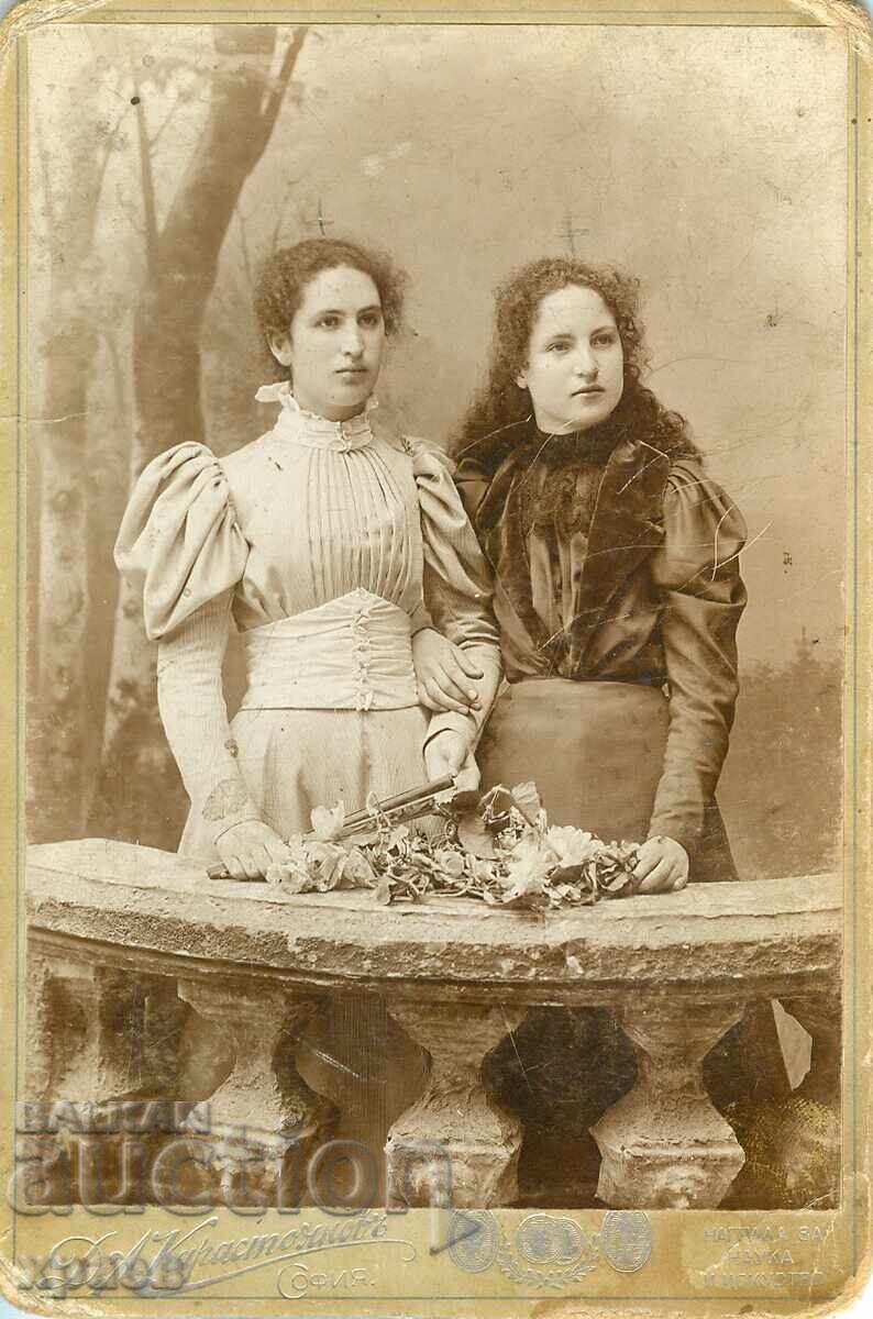 FOTOGRAFIE VECHE - CARTON - D. KARASTOYANOV - SOFIA - 1958