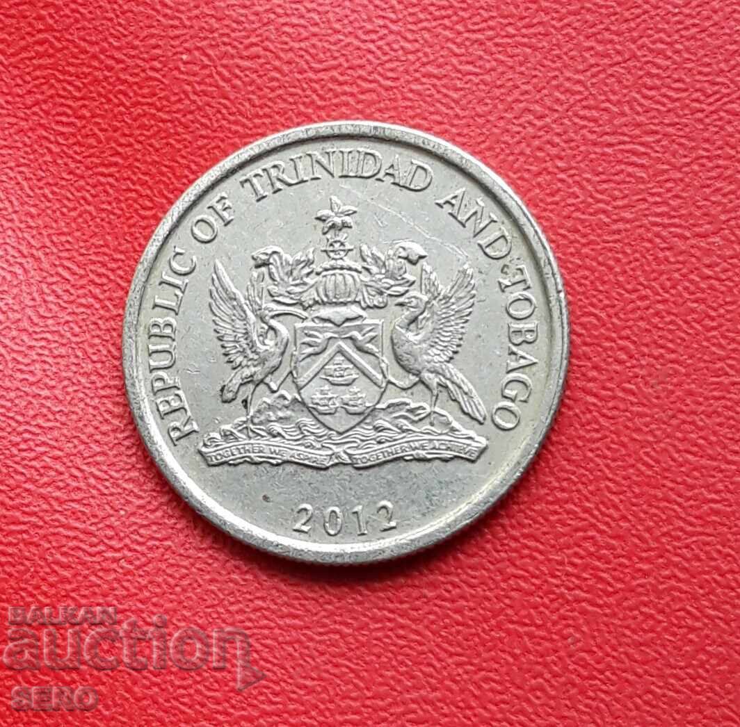 Insulele Trinidad și Tobago - 25 cenți 2012 cu preț 0.71 BGN | € 0.36